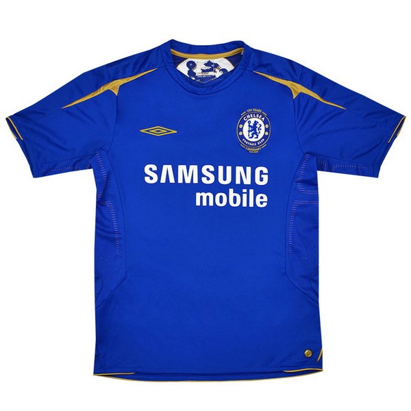 Maillot Football Chelsea Domicile Retro 2005 2006 Bleu